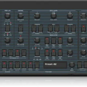 behringer ub xa d polyphonic analogue synthesizer 4