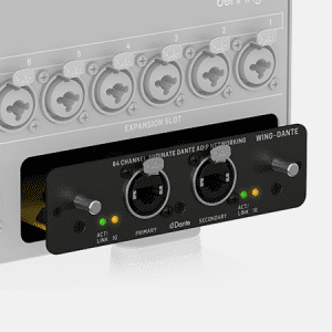 behringer wing dante expansion cards and interfaces 1