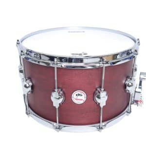 ds drum dsve1408snbw trong snare drum venom 14x08 mau brandy wine finish 2