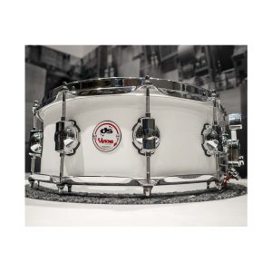 ds drumdsve1455snwp trong snare drum venom 14x5 5 inch snow white 1