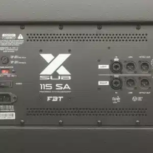 FBT X SUB 115SA Loa Siêu Trầm Liền Công Suất 1200W Class D 15inch fbt x sub 115sa loa sieu tram lien cong suat 1200w class d 15inch