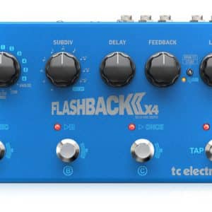 flashback 2 x4 delay guitar and bass tc electronic 3