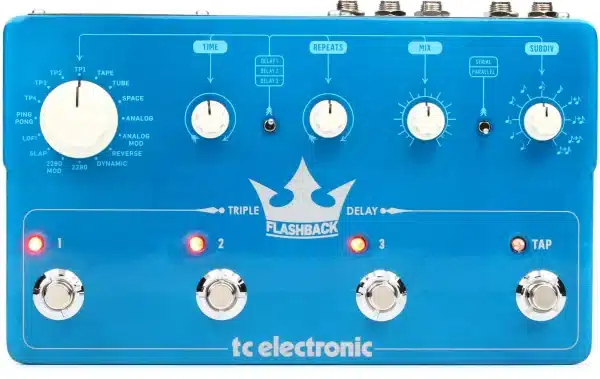 flashback triple delay guitar stompboxes tc electronic