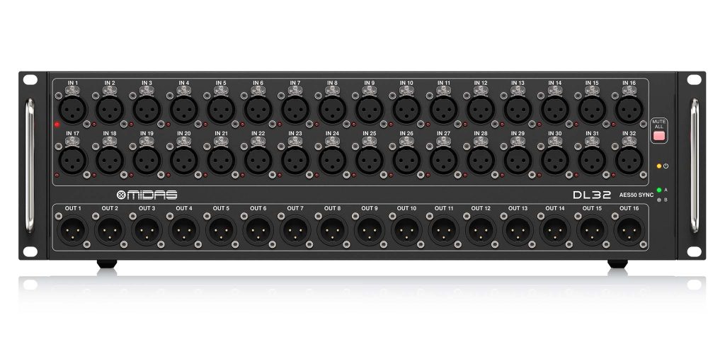 Midas DL32 Stage Box 32 Input 16 Output