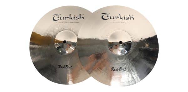 rb hm14 14 inch la hi hat medium cymbal dong rock beat turkish cymbals doi 1