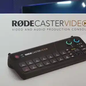 rodecaster video mixer dieu chinh am thanh video 5