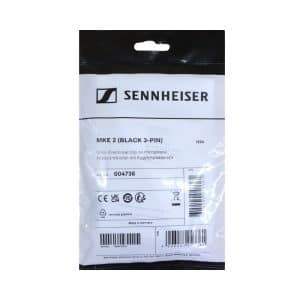 Sennheiser MKE 2 (BLACK 3-PIN) Micro lavalier sennheiser mke 2 black 3 pin micro lavalier