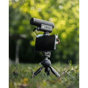 Sennheiser MKE 400 Micro định hướng trên máy ảnh sennheiser mke 400 micro dinh huong tren may anh