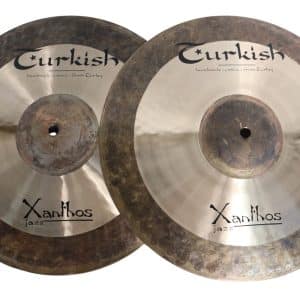 xj h14 14inch la hi hat cymbal dong xanthos jazz turkish cymbals doi 1