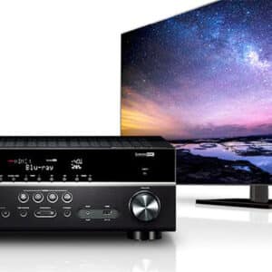 Amply Yamaha RX-V385 Black amply yamaha rx v385 black