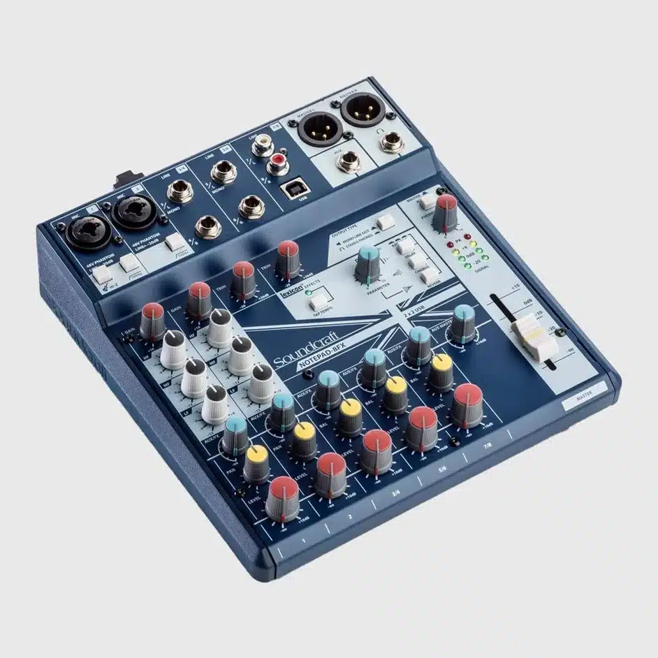 bo tron am thanh soundcraft notepad 8fx 2 bo tron am thanh soundcraft notepad 8fx 2