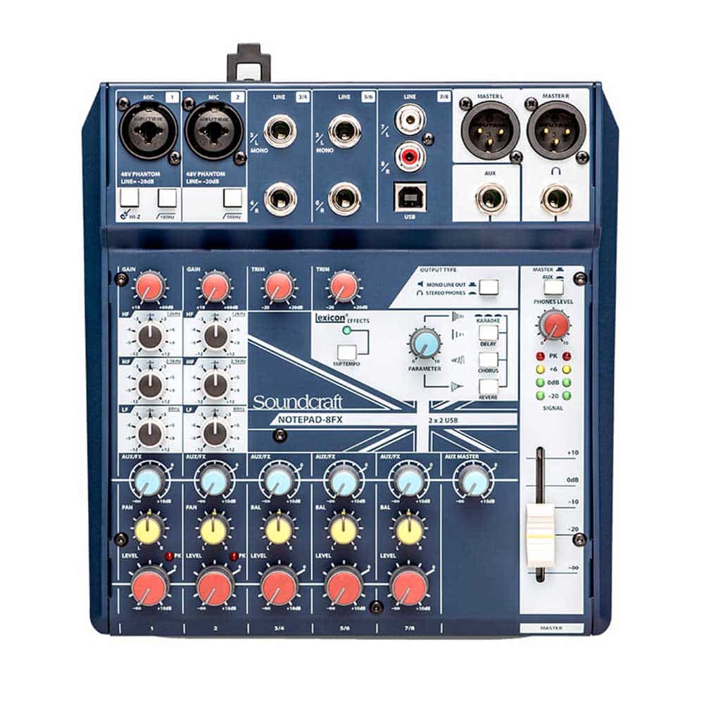 bo tron am thanh soundcraft notepad 8fx 4 bo tron am thanh soundcraft notepad 8fx 4