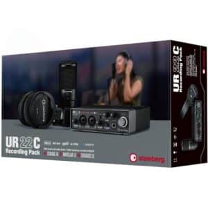 combo soundcard steinberg ur22c recording 1