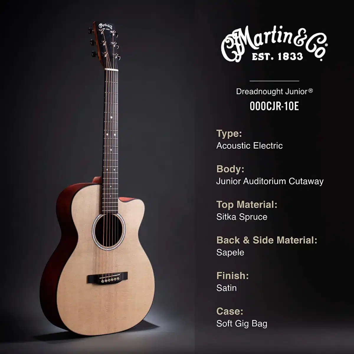 dan guitar acoustic martin 000cjr 10e 2 dan guitar acoustic martin 000cjr 10e 2