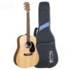 dan guitar acoustic martin dx2e 01 koa x series w bag 2