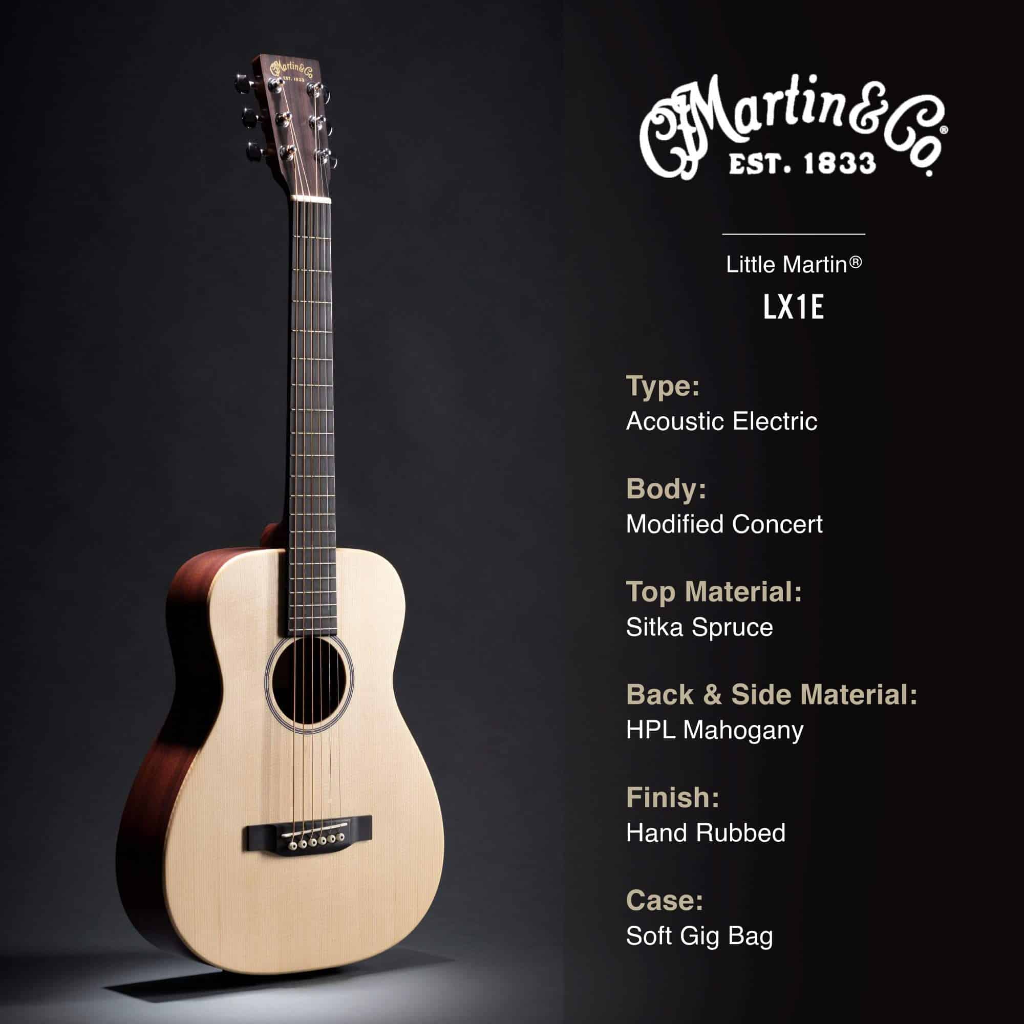 dan guitar acoustic martin lx1e 1 dan guitar acoustic martin lx1e 1