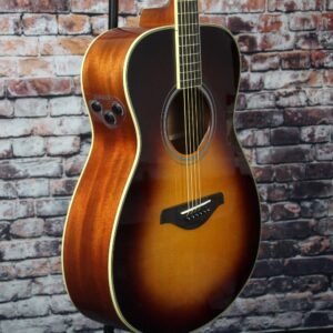 Đàn Guitar Yamaha FS-TA TransAcoustic Brown Sunburst dan guitar yamaha fs ta transacoustic