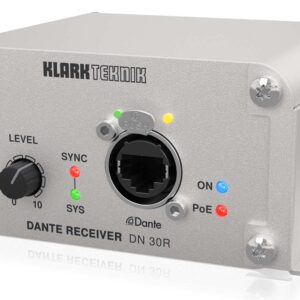 DN 30R Dante Network Klark Teknik dn 30r dante network klark teknik 1