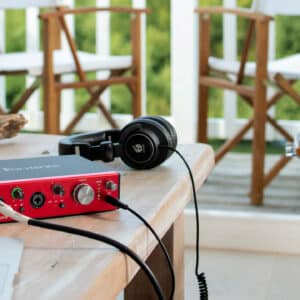 Focusrite Clarett+ 2Pre USB-C Audio Interface focusrite clarett 2pre usb c audio interface 1