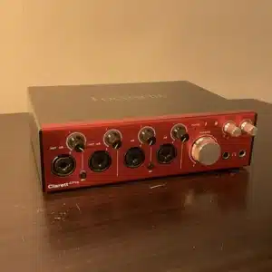 focusrite clarett 4pre usb 1