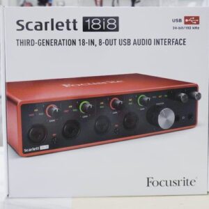 focusrite scarlett 18i8 3rd 2
