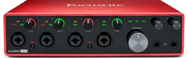 focusrite scarlett 18i8 3rd 3