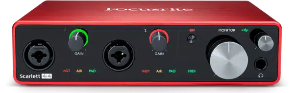 focusrite scarlett 4i4 3rd 2