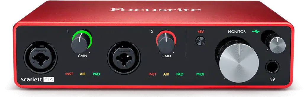 focusrite scarlett 4i4 3rd 2 focusrite scarlett 4i4 3rd 2