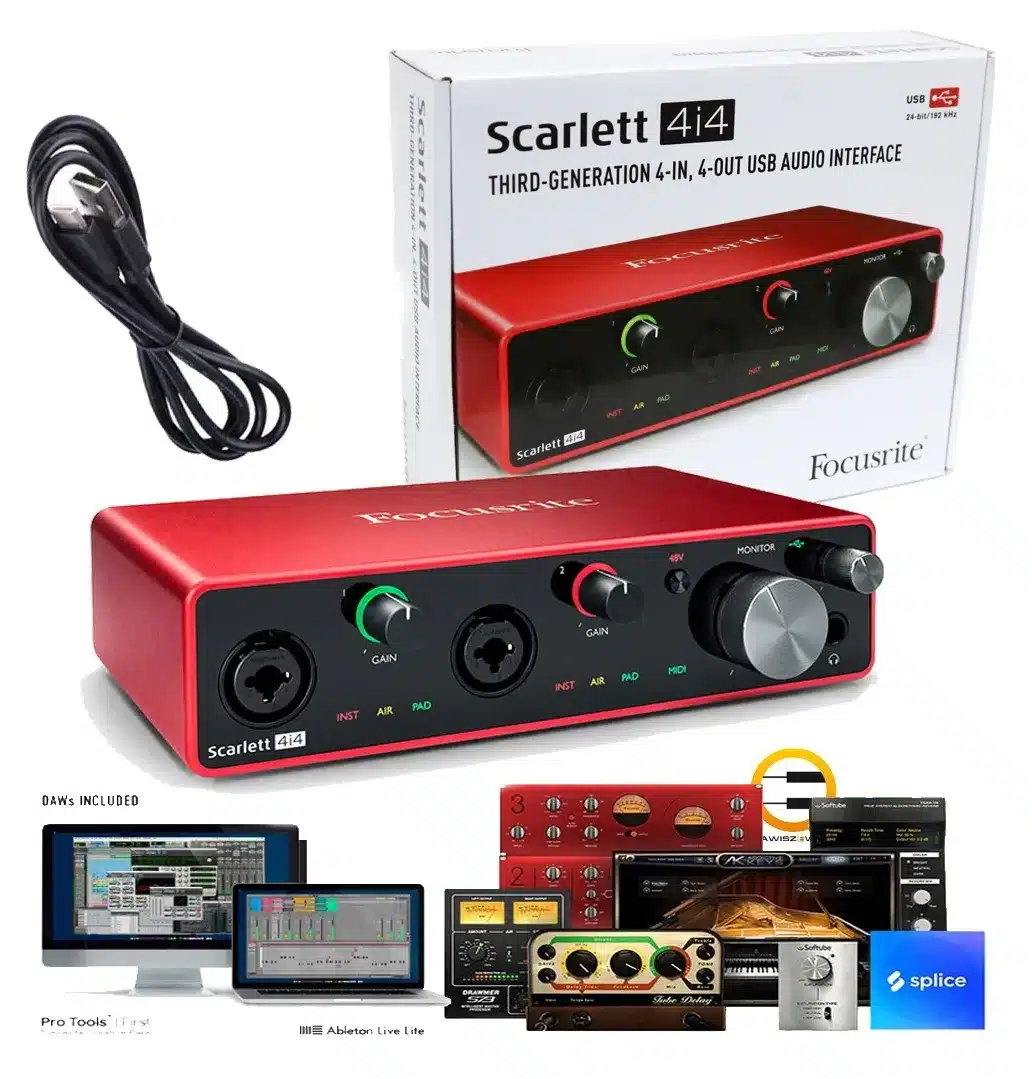 focusrite scarlett 4i4 3rd focusrite scarlett 4i4 3rd