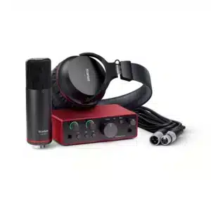 focusrite scarlett solo studio pack 4th gen interface sound card 1