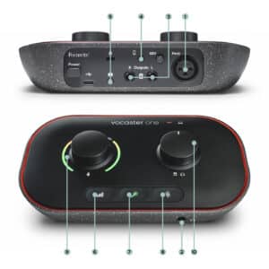 Focusrite Vocaster One Podcast Interface focusrite vocaster one podcast interface 2