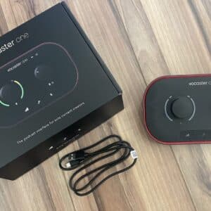 focusrite vocaster one podcast interface