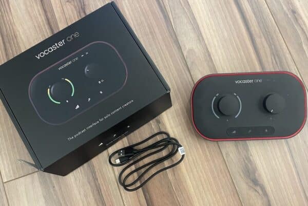 focusrite vocaster one podcast interface