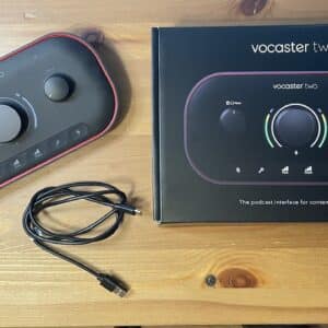 focusrite vocaster two podcasting 3