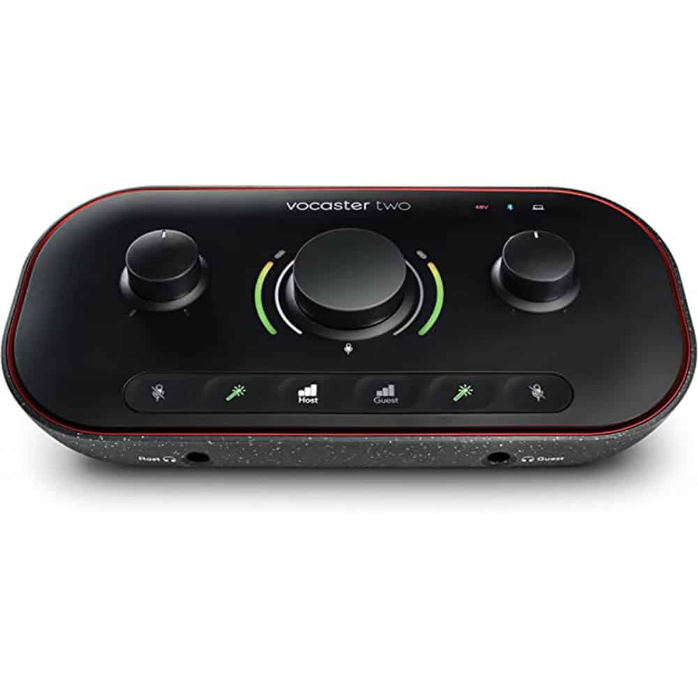 focusrite vocaster two podcasting focusrite vocaster two podcasting
