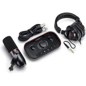 focusrite vocaster two studio podcasting interface 4