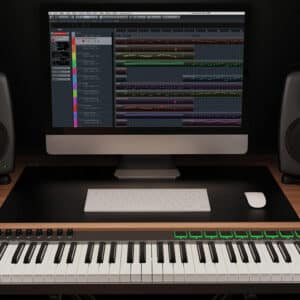 Midi Keyboard Controller Nux NTK-61 keyboard controller nux ntk 61 4