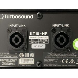 KT10-HP Loa Full Passive 1400W 10inch Turbosound kt10 hp loa full