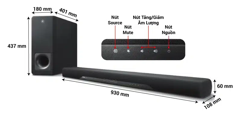 loa soundbar yamaha yas 207 2 loa soundbar yamaha yas 207 2