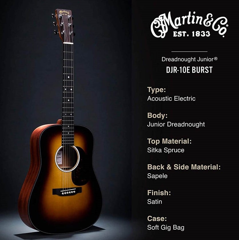 martin djr 10e burst junior martin djr 10e burst junior