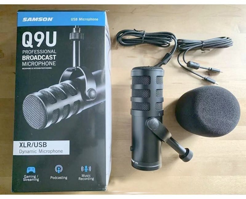 micro podcast samson q9u dynamic usb xlr 1 micro podcast samson q9u dynamic usb xlr 1
