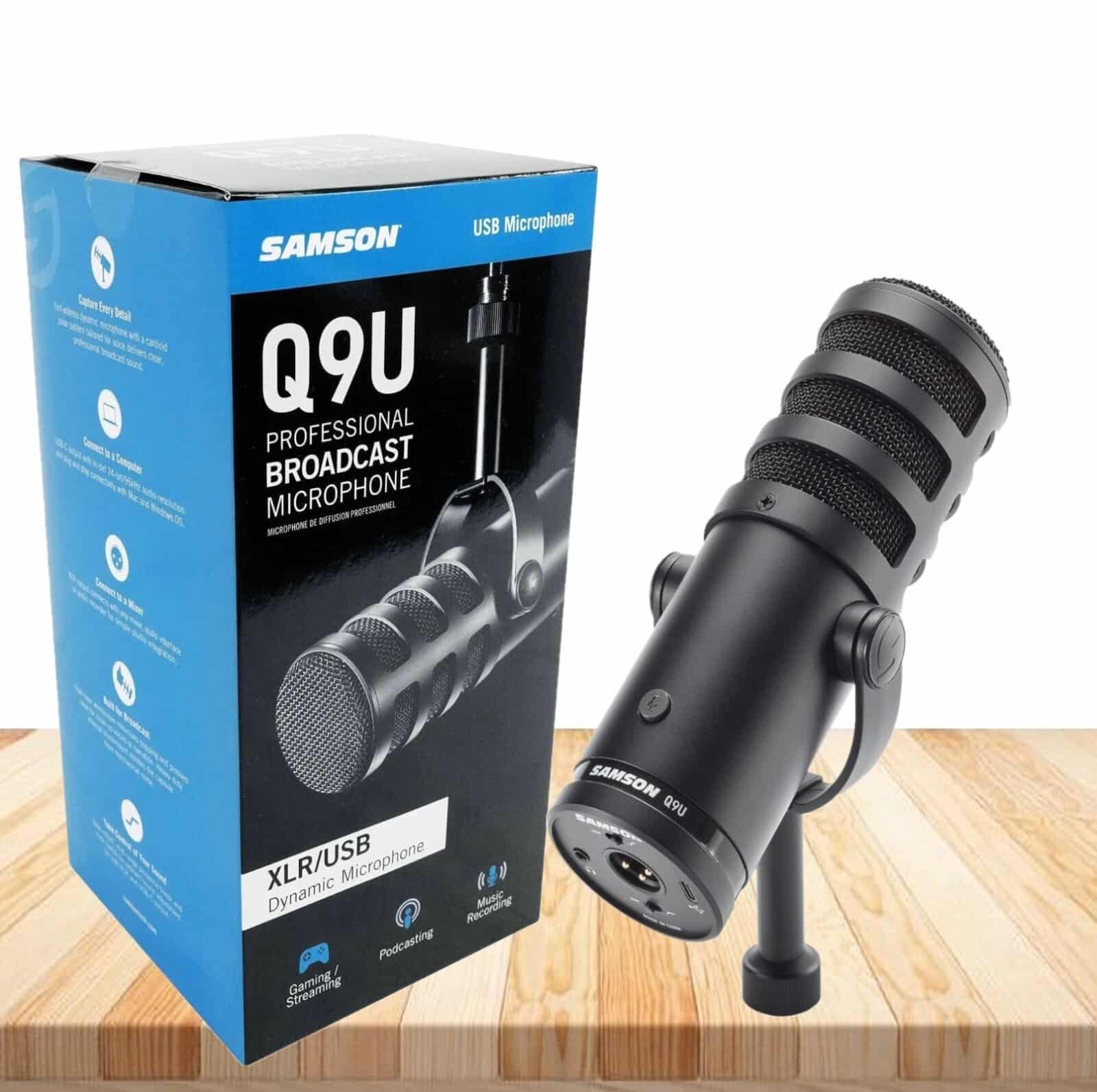 micro podcast samson q9u dynamic usb xlr 5 micro podcast samson q9u dynamic usb xlr 5