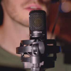 micro thu am condenser sony c 80 1