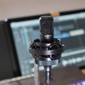 micro thu am condenser sony c 80 3