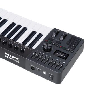 Midi Keyboard Controller Nux NTK-49 midi keyboard controller nux ntk 49 1