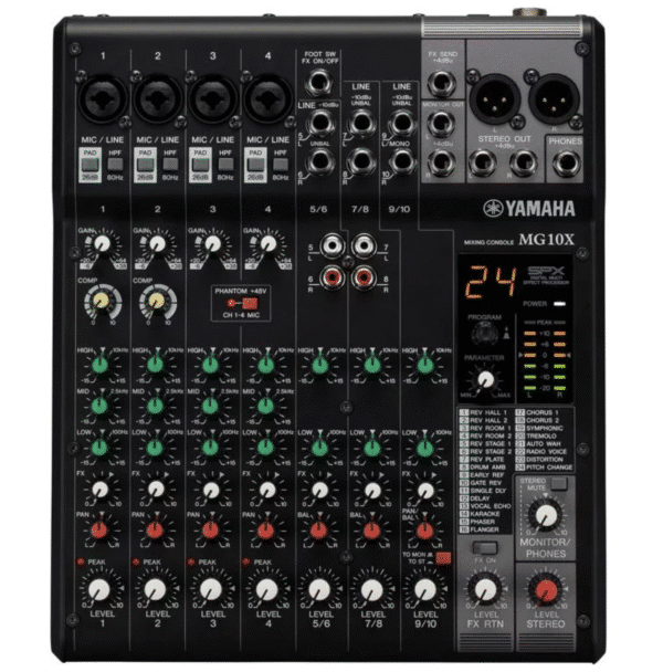 mixer yamaha mg10xcv