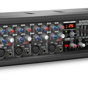 pmp550m powered mixer behringer 500w klark teknik multi fx fbq 2