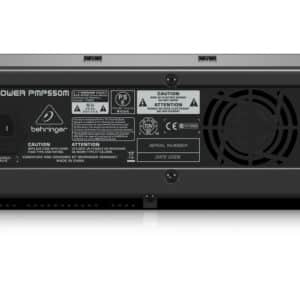 pmp550m powered mixer behringer 500w klark teknik multi fx fbq