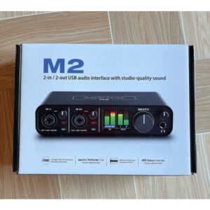soundcard motu m2 usb c 2