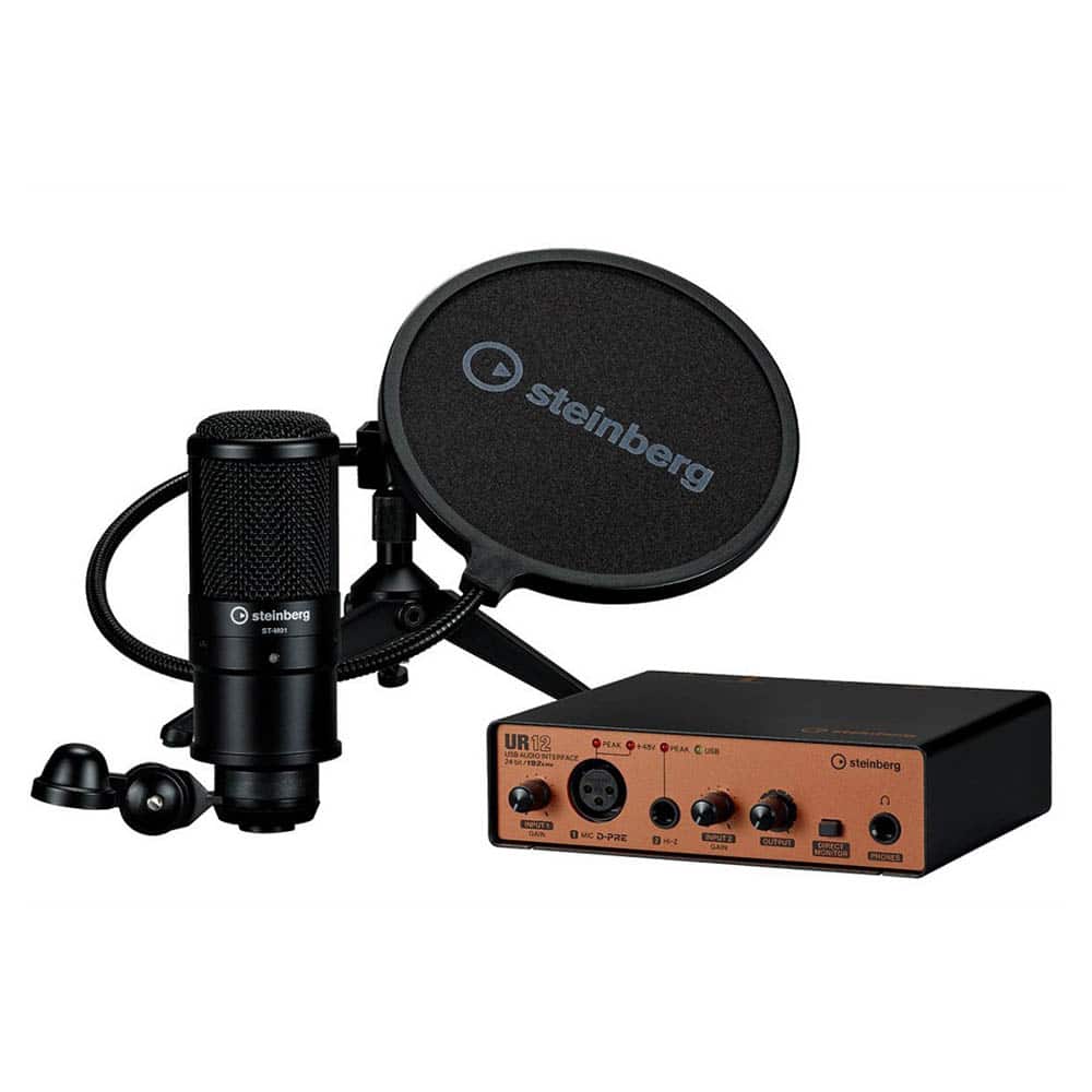 soundcard steinberg ur12b ps audio interface podcast starter pack 1 soundcard steinberg ur12b ps audio interface podcast starter pack 1